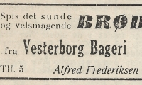Vesterborg - Bageri.